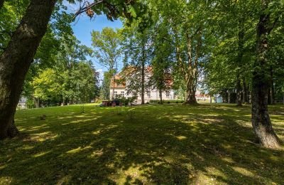 Zámok na predaj Marzewo, Warmia a Mazury, Zámocký park