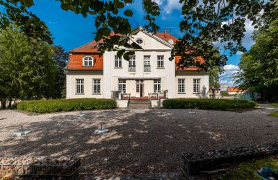 Zámok na predaj Marzewo, Warmia a Mazury, Pohľad zo zadnej strany