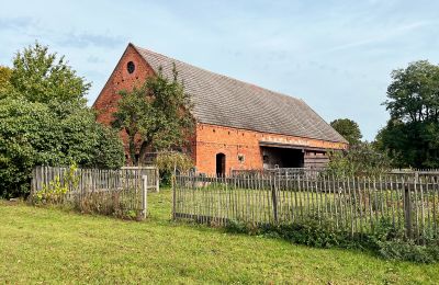 Kaštieľ na predaj Brandenburg, Stall Rückansicht - Garten