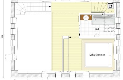 Historická nehnuteľnosť na predaj 15324 Groß Neuendorf, Hafenstraße 1A, Braniborsko, Verladeturm Grundriss fünftes Obergeschoss