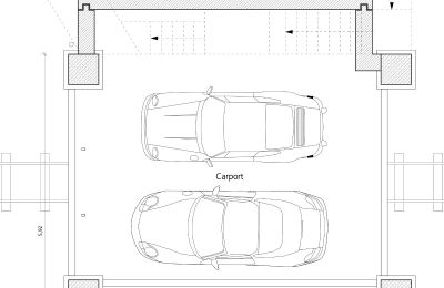Historická nehnuteľnosť na predaj 15324 Groß Neuendorf, Hafenstraße 1A, Braniborsko, Verladeturm Grundriss Carport