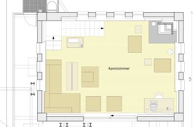 Historická nehnuteľnosť na predaj 15324 Groß Neuendorf, Hafenstraße 1A, Braniborsko, Verladeturm Grundriss drittes Obergeschoss