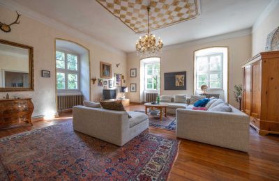 Zámok na predaj 16259 Bad Freienwalde (Oder), Braniborsko, Wohnzimmer - Wohnung des Schlossherren OG