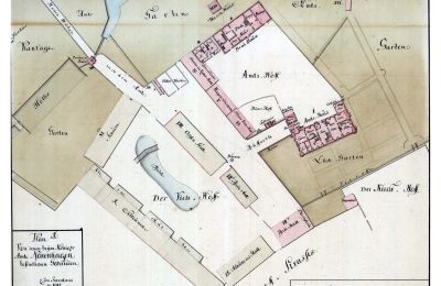 Zámok na predaj 16259 Bad Freienwalde (Oder), Braniborsko, Lageplan von 1795