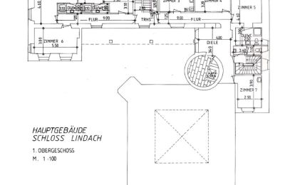 Zámok na predaj Bádensko-Württembersko, Schloss 1. OG