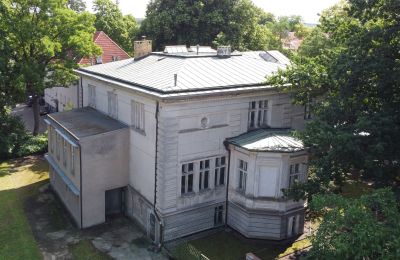 Historická vila na predaj Koszalin, Marszałka Józefa Piłsudskiego 53, Západné Pomoransko, dron,elewacja,posiadlość