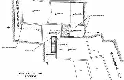 Mestský palác na predaj Taranto, Via Duomo 190, Apúlia, Strešná terasa