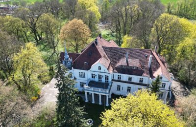 Zámok na predaj Uścikowo, Kujavsko-Pomoransko, Widok z drona