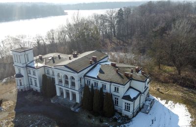 Zámok na predaj Lubstów, Pałac w Lubstowie, województwo wielkopolskie, Fotografia Drona