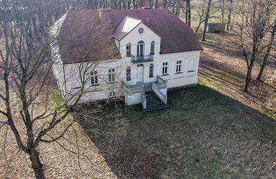 Kaštieľ na predaj Gierłachowo, Dwór w Gierłachowie 18a, województwo wielkopolskie, Fotografia Drona