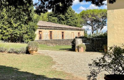 Historická vila na predaj Siena, Toscana:  RIF 2937 Blick auf Anwesen