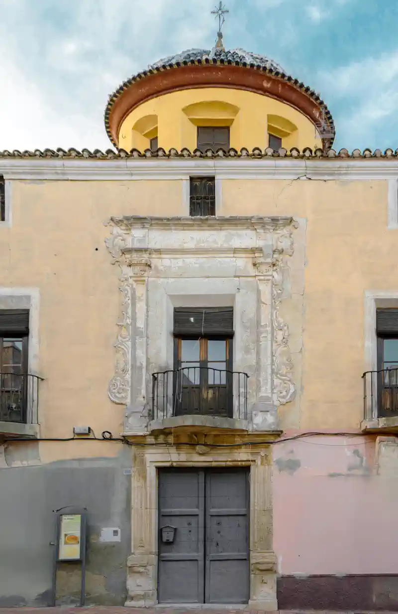 Palác v historickej časti Chinchilly, Kastília