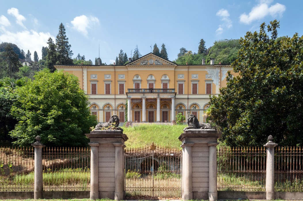 Rezidencie pri jazere Maggiore: Villa Fraggiana, Meina