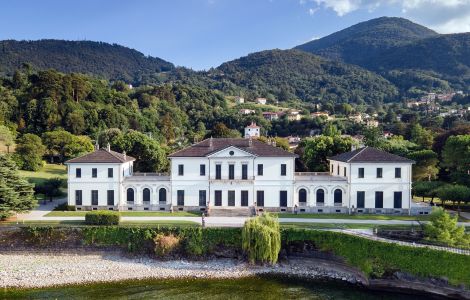 Bellagio, Via Paolo Carcano - Vily pri jazere Como: Villa Trivulzio v Bellagiu