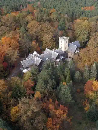 Poľovnícky kaštieľ v Veľkopoľsku: Jediný európsky zámok s fasádou z dubovej kôry, Sośnie, Veľkopoľsko