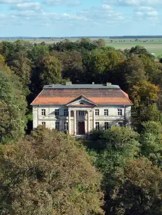 Neoklasicistický kaštieľ v Granówku, Veľkopoľsko, Granówko, Veľkopoľsko