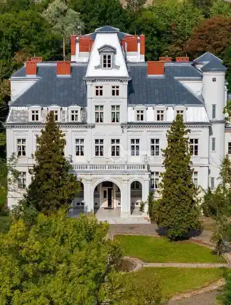 Kaštieľ Malina – neorenesančná historická rezidencia v Maline, Malina, województwo łódzkie