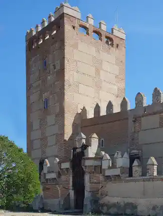 Zámok neďaleko Ávily, severozápadne od Madridu