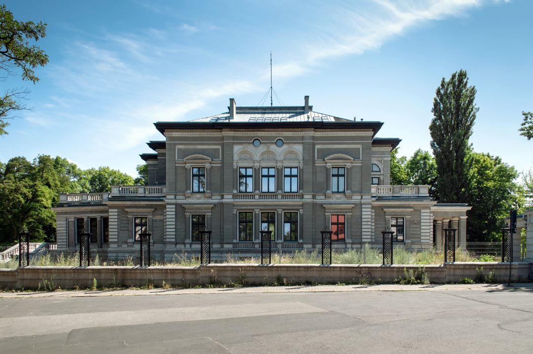 Vila Grohman, Mesto Lodž Historické vily Lodž: Vila Grohman, Pohľad zo severu